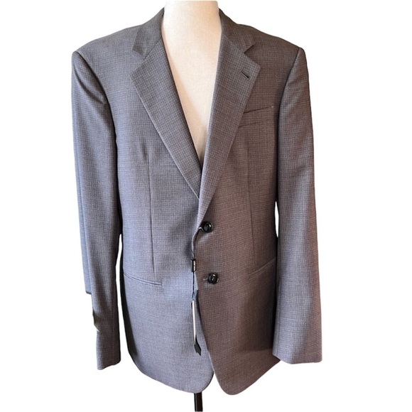 GIORGIO Armani authentic sports coat grey size44R Italian 54 gorpcore - Picture 1 of 16